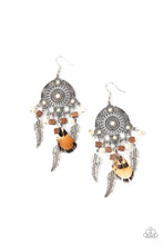 Load image into Gallery viewer, oak-sisters-jewelry-desert-plains-white-earrings-paparazzi-accessories-by-lisa