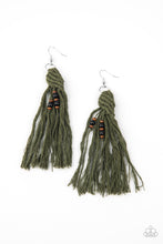 Load image into Gallery viewer, oak-sisters-jewelry-beach-bash-green-earrings-paparazzi-accessories-by-lisa