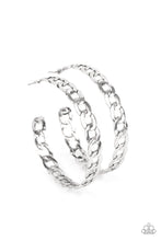 Load image into Gallery viewer, oak-sisters-jewelry-climate-chainge-silver-earrings-paparazzi-accessories-by-lisa