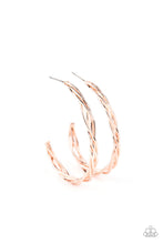 Load image into Gallery viewer, oak-sisters-jewelry-twisted-tango-rose-gold-paparazzi-accessories-by-lisa