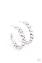Load image into Gallery viewer, oak-sisters-jewelry-classy-is-in-session-white-earrings-paparazzi-accessories-by-lisa