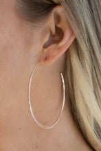 Load image into Gallery viewer, Paparazzi 🔆 Dont Lose Your Edge - Rose Gold Earrings