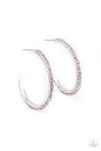 Load image into Gallery viewer, oak-sisters-jewelry-dont-think-twice-pink-earrings-paparazzi-accessories-by-lisa