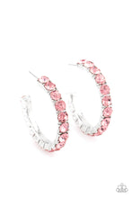 Load image into Gallery viewer, oak-sisters-jewelry-classy-is-in-session-pink-earrings-paparazzi-accessories-by-lisa