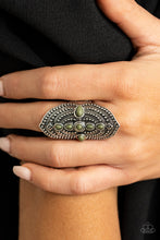 Load image into Gallery viewer, Paparazzi 🔆 Shield in Place - Green Ring