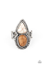Load image into Gallery viewer, oak-sisters-jewelry-mojave-mosaic-brown-ring-paparazzi-accessories-by-lisa