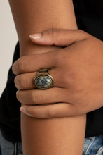 Load image into Gallery viewer, Paparazzi 🔆 Cliff Dweller Demure - Green Ring