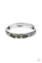 Load image into Gallery viewer, oak-sisters-jewelry-radiant-ruins-green-bracelet-paparazzi-accessories-by-lisa