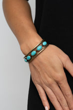 Load image into Gallery viewer, Paparazzi 🔆 River Rock Canyons - Brass Bracelet