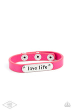 Load image into Gallery viewer, oak-sisters-jewelry-love-life-pink-bracelet-paparazzi-accessories-by-lisa