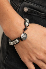 Load image into Gallery viewer, Paparazzi 🔆 Homespun Stones - White Bracelet