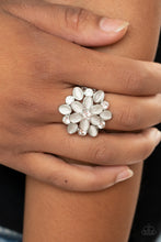 Load image into Gallery viewer, Paparazzi 🔆 Hopes and GLEAMS - White Ring