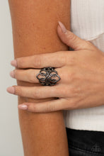 Load image into Gallery viewer, Paparazzi 🔆 Regal Roundabout - Black Ring