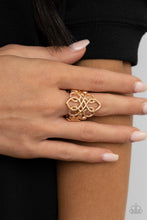 Load image into Gallery viewer, Paparazzi 🔆 Regal Roundabout - Gold Ring