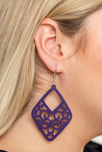 Load image into Gallery viewer, Paparazzi 🔆 VINE For The Taking - Purple Earrings
