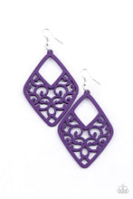 Load image into Gallery viewer, oak-sisters-jewelry-vine-for-the-taking-purple-earrings-paparazzi-accessories-by-lisa