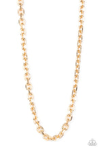 Load image into Gallery viewer, oak-sisters-jewelry-steel-trap-gold-mens necklace-paparazzi-accessories-by-lisa