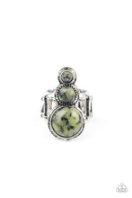 Load image into Gallery viewer, oak-sisters-jewelry-marbled-magnificence-green-ring-paparazzi-accessories-by-lisa