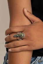Load image into Gallery viewer, Paparazzi 🔆 Marbled Magnificence - Green Ring