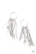 Load image into Gallery viewer, oak-sisters-jewelry-no-place-like-homespun-silver-earrings-paparazzi-accessories-by-lisa