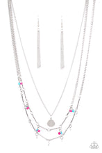 Load image into Gallery viewer, oak-sisters-jewelry-wandering-wonder-pink-necklace-paparazzi-accessories-by-lisa