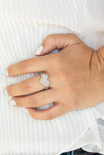Load image into Gallery viewer, Paparazzi 🔆 Heart of BLING - White Ring