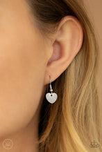 Load image into Gallery viewer, Paparazzi π Playing HEART To Get - Silver Necklace