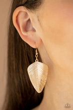 Load image into Gallery viewer, Paparazzi 🔆 One Of The Flock - Gold Earrings