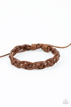 Load image into Gallery viewer, oak-sisters-jewelry-time-to-hit-the-rodeo-brown-bracelet-paparazzi-accessories-by-lisa