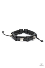 Load image into Gallery viewer, oak-sisters-jewelry-rodeo-ringleader-black-bracelet-paparazzi-accessories-by-lisa