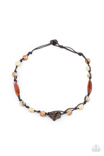 Load image into Gallery viewer, oak-sisters-jewelry-island-grotto-brown-necklace-paparazzi-accessories-by-lisa