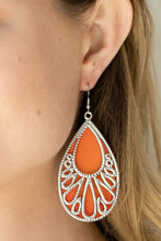 Load image into Gallery viewer, Paparazzi 🔆 Loud and Proud - Orange Earrings