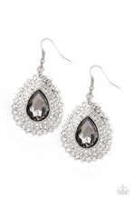 Load image into Gallery viewer, oak-sisters-jewelry-exquisitely-explosive-silver-earrings-paparazzi-accessories-by-lisa