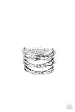 Load image into Gallery viewer, oak-sisters-jewelry-switching-gears-silver-ring-paparazzi-accessories-by-lisa