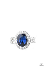 Load image into Gallery viewer, oak-sisters-jewelry-unstoppable-sparkle-blue-ring-paparazzi-accessories-by-lisa