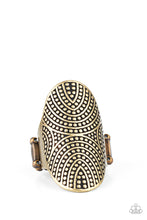 Load image into Gallery viewer, oak-sisters-jewelry-crop-circles-brass-ring-paparazzi-accessories-by-lisa