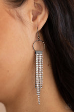 Load image into Gallery viewer, Paparazzi 🔆Tapered Twinkle - Black Earrings