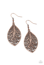 Load image into Gallery viewer, oak-sisters-jewelry-one-vine-day-copper-earrings-paparazzi-accessories-by-lisa