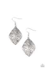 Load image into Gallery viewer, oak-sisters-jewelry-flauntable-florals-silver-earrings-paparazzi-accessories-by-lisa