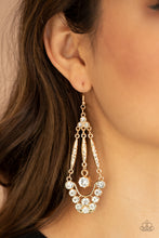 Load image into Gallery viewer, Paparazzi 🔆High-Ranking Radiance - Gold Earrings