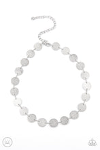 Load image into Gallery viewer, oak-sisters-jewelry-reflection-detection-silver-necklace-paparazzi-accessories-by-lisa