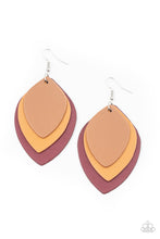 Load image into Gallery viewer, oak-sisters-jewelry-light-as-a-leather-red-paparazzi-accessories-by-lisa
