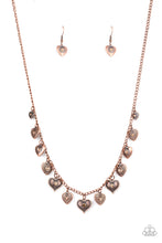 Load image into Gallery viewer, oak-sisters-jewelry-lovely-lockets-copper-necklace-paparazzi-accessories-by-lisa