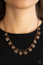 Load image into Gallery viewer, Paparazzi 🔆 Lovely Lockets - Copper Necklace