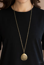 Load image into Gallery viewer, Paparazzi π Rustic Renaissance - Brass Necklace
