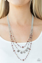 Load image into Gallery viewer, Paparazzi ๐Step Out of My Aura - Purple Necklace