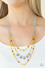 Load image into Gallery viewer, Paparazzi 🔆 Step Out of My Aura - Yellow Necklace