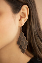 Load image into Gallery viewer, Paparazzi 🔆 Loud and Leafy - Copper Earrings