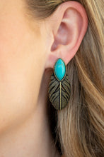 Load image into Gallery viewer, Paparazzi 🔆 Rural Roadrunner - Brass Post Earrings
