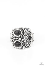 Load image into Gallery viewer, oak-sisters-jewelry-modern-mountain-ranger-black-ring-paparazzi-accessories-by-lisa
